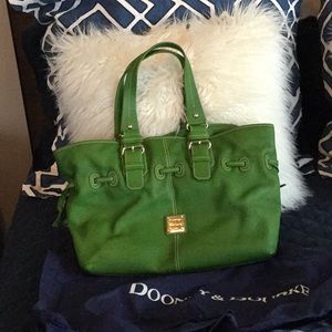 Dooney & Bourke green shoulder bag